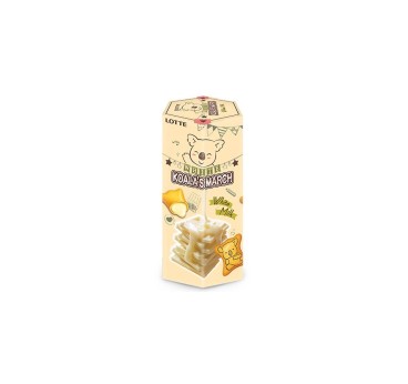 LOTTE KOALA'S MARCH WHITE MILK CREAM & CHEESE 37G