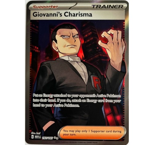 Giovanni’s Charisma MEW en 197/165