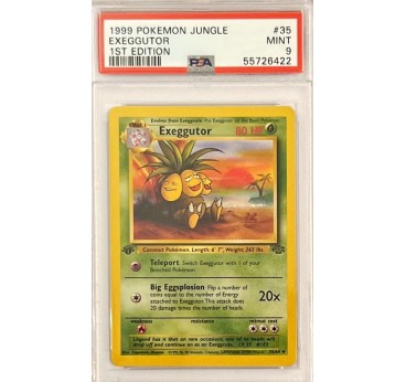 1st Edition Exeggutor - Pokemon Jungle PSA 9